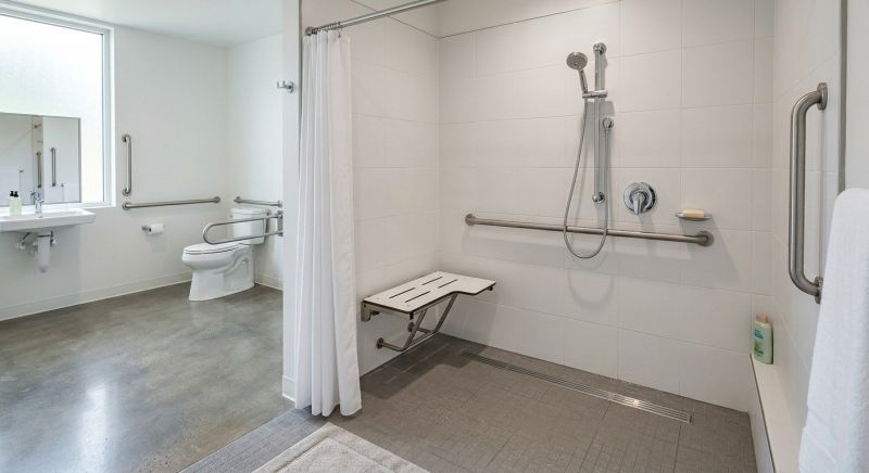 Accessible Shower Construction in Manchester, NH