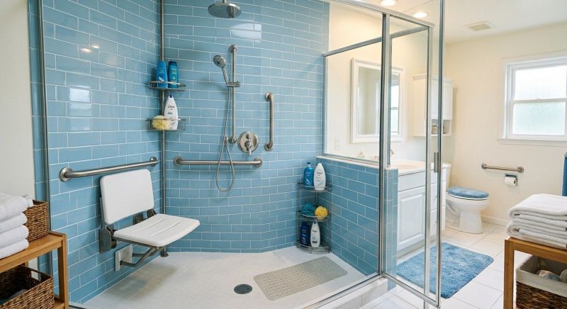 Elderly Shower Installation in Lancaster County, PA