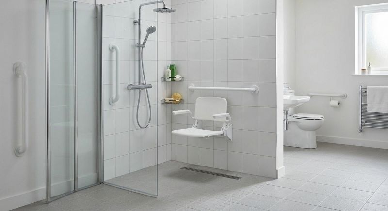 Handicap Shower Installation in South Portland, ME