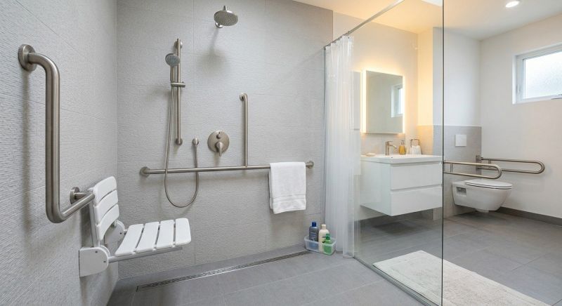 Mobility Shower Installation in Manchester, NH
