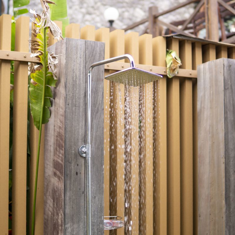 Outdoor Showers Building