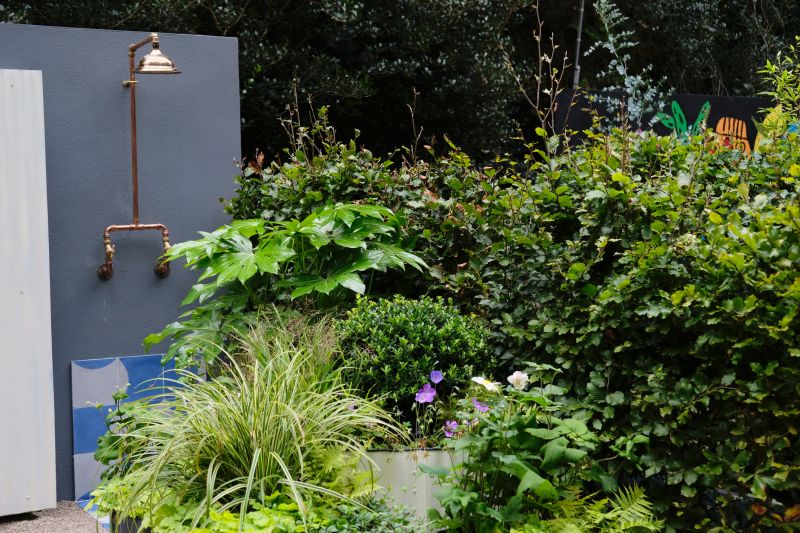 Outdoor Showers Building