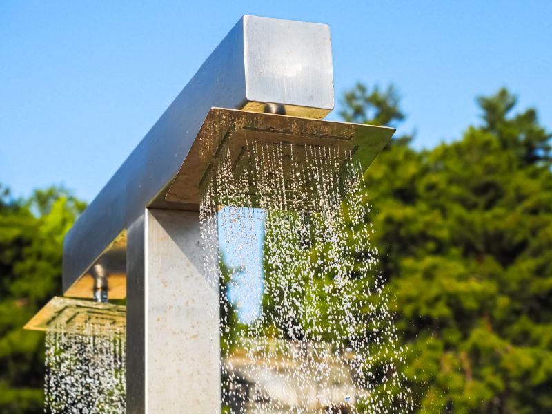 Outdoor Showers Building