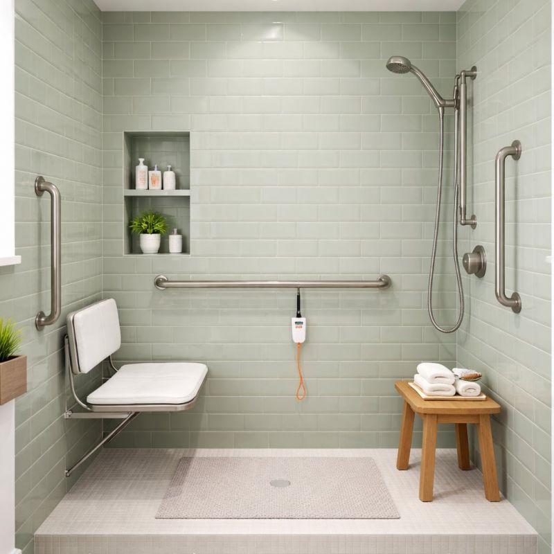 Senior Shower Installation in Pinellas County, FL