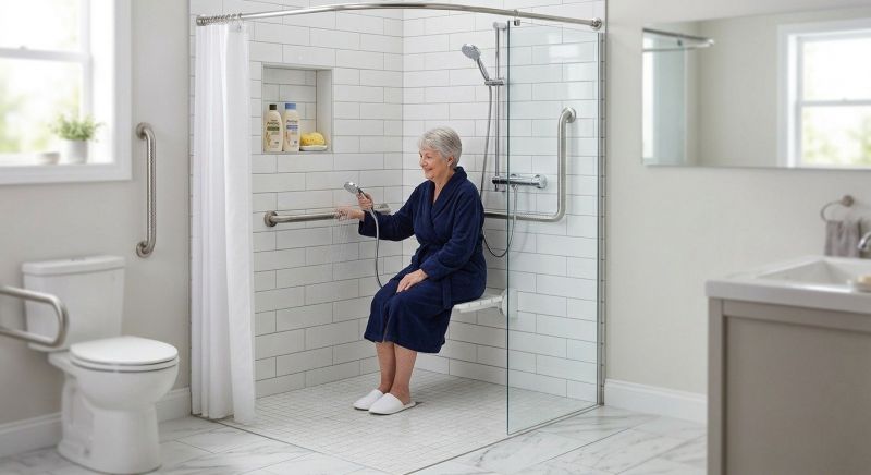 Accessible Shower Construction in Pottstown, PA